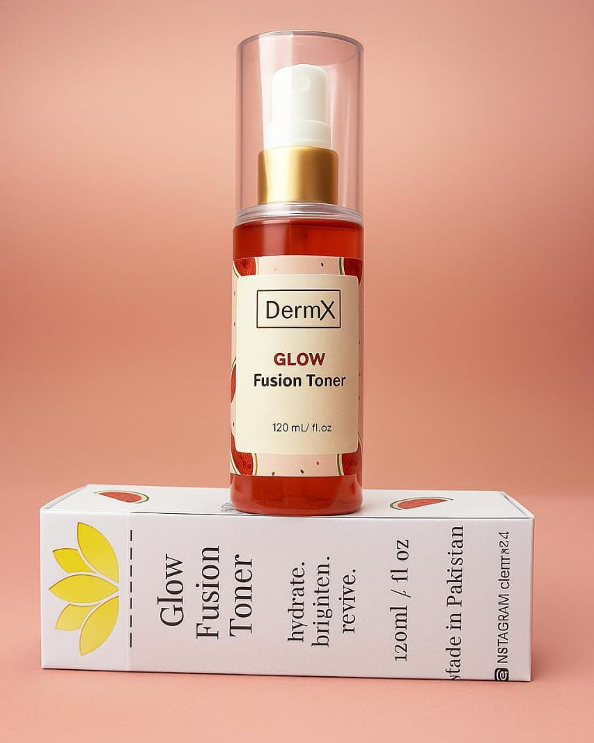 Glow & Fusion Toner by DermX with Watermelon