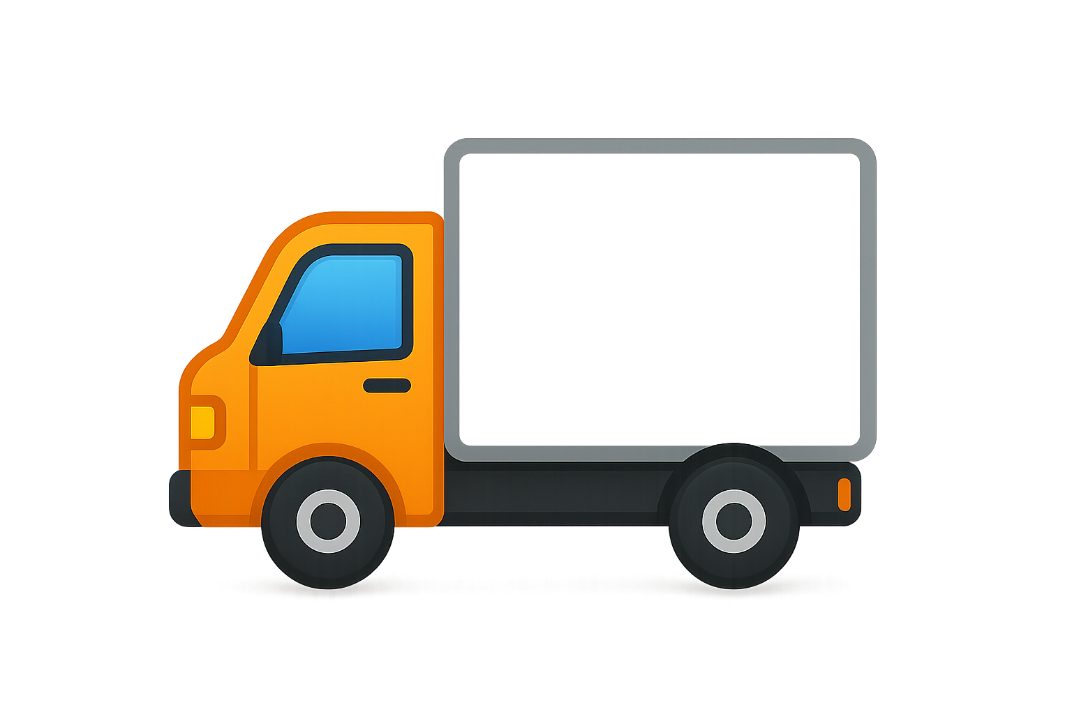 shipping truck emoji